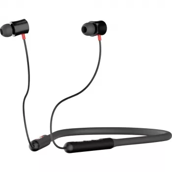 PerfectPro PE-H-20 Bluetooth 5.1 In-Ear kakla joslas austiņas ar mikrofonu, stereo skaņa, 12-14h baterija, melnas