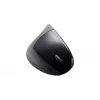 Perixx PERIMICE-713 bezvadu ergonomiskā vertikālā pele, labajai rokai, optiskā, 2000 DPI, 2.4 GHz, nano uztvērējs, melna