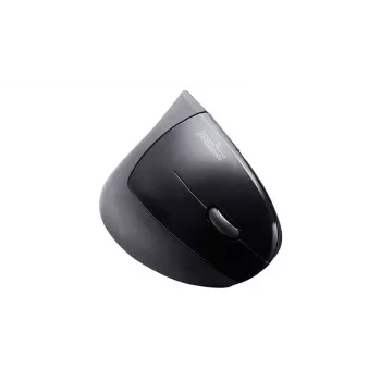 Perixx PERIMICE-713 bezvadu ergonomiskā vertikālā pele, labajai rokai, optiskā, 2000 DPI, 2.4 GHz, nano uztvērējs, melna