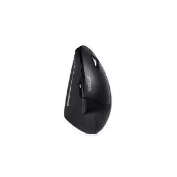 Perixx PERIMICE-713 bezvadu ergonomiskā vertikālā pele, labajai rokai, optiskā, 2000 DPI, 2.4 GHz, nano uztvērējs, melna