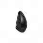 Perixx PERIMICE-713 bezvadu ergonomiskā vertikālā pele, labajai rokai, optiskā, 2000 DPI, 2.4 GHz, nano uztvērējs, melna