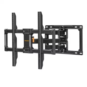 Perlegear PGLF12-EU Full Motion TV sienas stiprinājums 42-82 collu televizoriem, 60 kg, melns