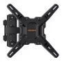 PERLEGEAR PGMF3 Fiksētais TV sienas stiprinājums 26-60 collu televizoriem, 45 kg, VESA 75x75–400x400, īpaši plāns 25 mm profils, melns