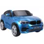 PETMEX BMW X6M Zils Lakots Bērnu Elektromobilis