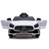 PETMEX Mercedes-AMG GTR 12V bērnu elektriskā mašīna - balta