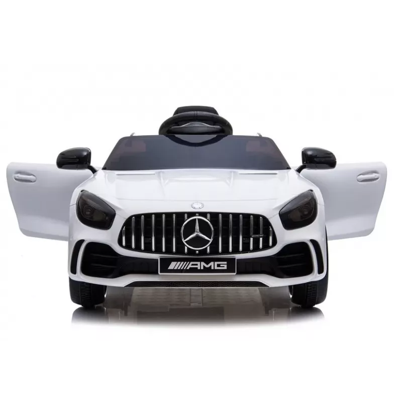 PETMEX Mercedes-AMG GTR 12V bērnu elektriskā mašīna - balta