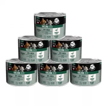 PETREPUBLIC Adult Sterile Chunks with Duck in Sauce – Slapjā kaķu barība – 10x200g