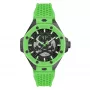 Philipp Plein vīriešu automātiskais pulkstenis PWPFA0624 46mm nerūsējošais tērauds melns silikons