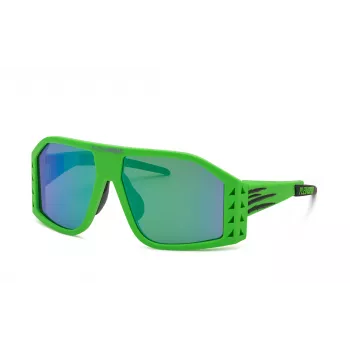 Philipp Plein Men's Sunglasses SSP002-6195GV Pilot/Aviator Black Acetate Grey Gradient UV400