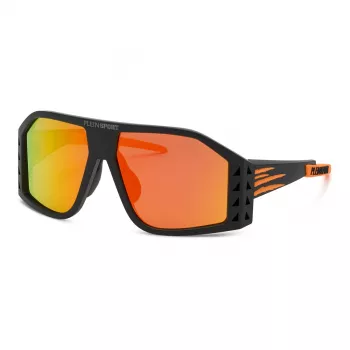Philipp Plein Sport Vīriešu saulesbrilles SSP002-61U28A Pelēks Acetāts 61mm