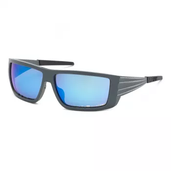 PHILIPP PLEIN SPORT Vīriešu saulesbrilles SSP003-64R43B - Melns rāmis, pelēkas lēcas 64/14/125 mm