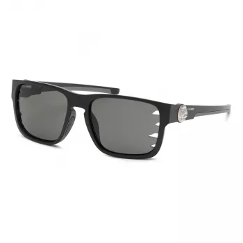 Philipp Plein Sport Vīriešu Saulesbrilles SSP004-570U28 Melns/Pelēks 57/18/135 mm