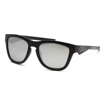 Philipp Plein Sport Vīriešu Saulesbrilles SSP008-54Z42P - Melns Acetāta un Metāla Rāmis, Polarizētas Pelēkas Lēcas, UV400 Aizsardzība, 54mm Lēcu Platums