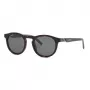 Philipp Plein Sport vīriešu saulesbrilles SSP035-520722 melns acetāta rāmis, pelēkas lēcas 52mm