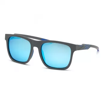Philipp Plein Sport SSP010-56507P Vīriešu Polarizētas Saulesbrilles - Melns Rāmis Pelēkas Lēcas 56mm