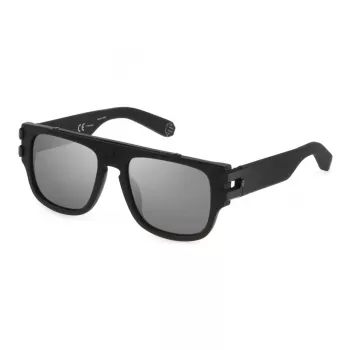 PHILIPP PLEIN SPP011W55703M Vīriešu taisnstūra saulesbrilles 55/19/145 mm