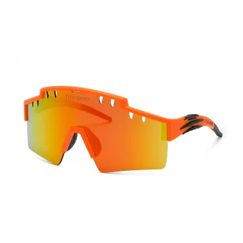 Philipp Plein SSP001-99B55A Vīriešu Saulesbrilles Shield Melns Rāmis Pelēkas Lēcas 99/0/130 mm