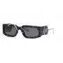 PHILIPP PLEIN Unisex Sunglasses SPP119M580Z21 - Black Acetate Frame, Grey Polycarbonate Lenses, UV400 Protection