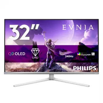 Philips 32M2N8900P/00 31.5 collu 4K OLED spēļu monitors – 240Hz, 0.03ms, HDR, USB-C Hub