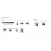 Philips 65PQS8501/12 65 collu QLED Ambilight Smart TV 4K UHD Titan OS Melns