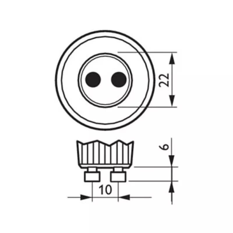 Philips CorePro LED Spot 5-50W GU10 827 36° Dimmable - Silts Balts