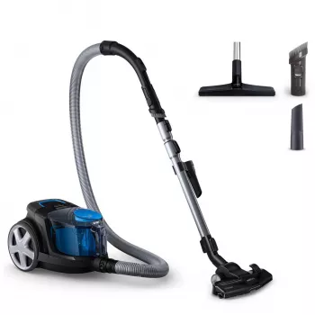 Philips PowerPro Compact FC9331/09 bezmaisa putekļsūcējs, 650 W, 1,5 L, melns