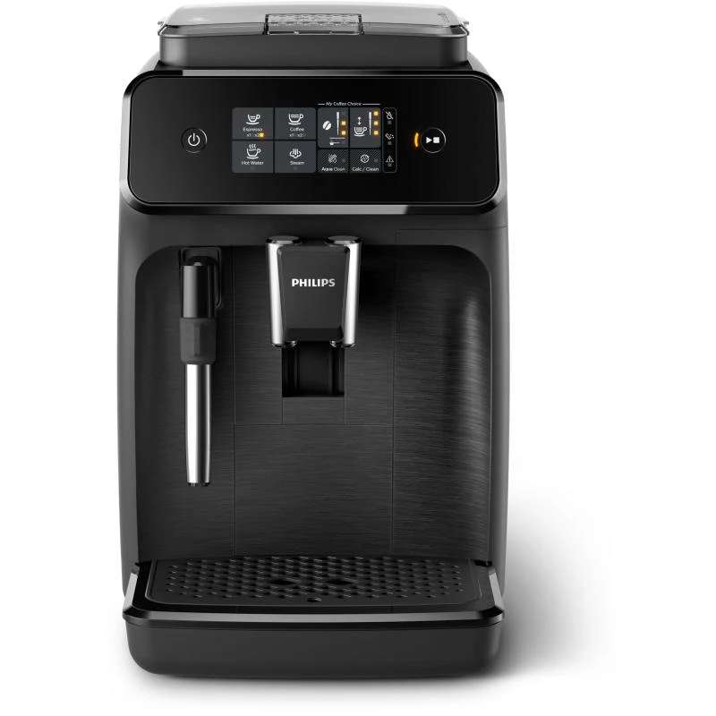 Philips Series 1200 EP1220/00 pilnībā automātiskā espresso kafijas automāts ar Cappuccinatore, melns