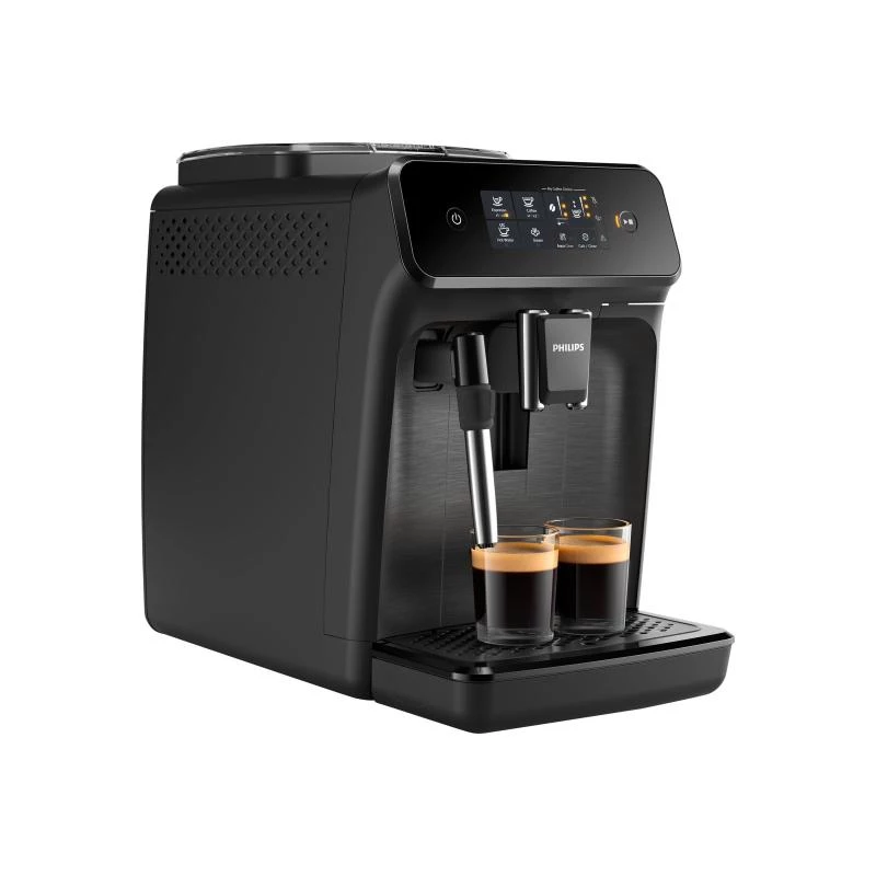 Philips Series 1200 EP1220/00 pilnībā automātiskā espresso kafijas automāts ar Cappuccinatore, melns