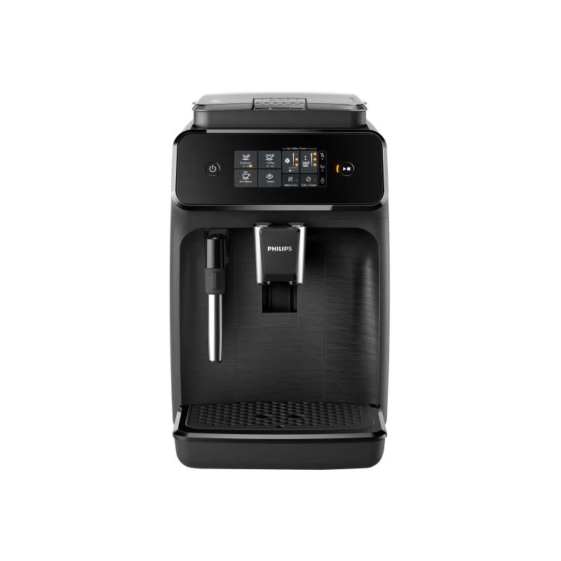 Philips Series 1200 EP1220/00 pilnībā automātiskā espresso kafijas automāts ar Cappuccinatore, melns