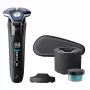 Philips Series 7000 vīriešu elektriskais skuveklis S7886/55 - Dark Chrome, slapjai un sausai skūšanai, 60 min darbība, SkinIQ tehnoloģija