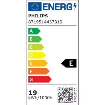 Philips Smart WFB A80 E27 RGB LED Spuldze, 15W (atbilst 150W), 1500 lūmeni, regulējama baltā un krāsu gaisma, dimmējama, saderīga ar Alexa