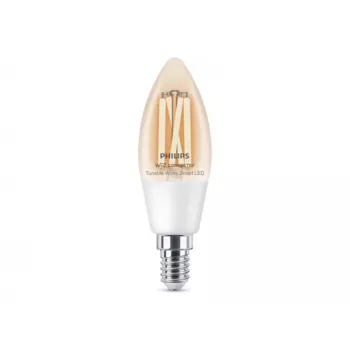 Philips Smart WFB 40W C35 E14 927-65 CL 1PF/6 viedā LED spuldze - 4.9W 470lm regulējama baltā gaisma E14 sveces formas, Wi-Fi Bluetooth, regulējams spilgtums