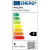 Philips Smart WFB 40W C35 E14 927-65 CL 1PF/6 viedā LED spuldze - 4.9W 470lm regulējama baltā gaisma E14 sveces formas, Wi-Fi Bluetooth, regulējams spilgtums