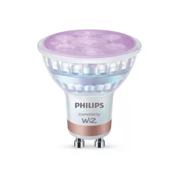 Philips Smart WFB 50W GU10 Glass 922-65 RGB 2PF/6 viedā LED spuldze