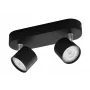Philips Star Spot 2-Floodlight Black 1000lm LED Ceiling/Wall Spotlight