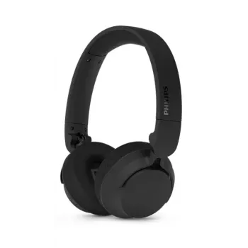 Philips TAH4500BK/00 On-Ear bezvadu austiņas ar aktīvo trokšņu slāpēšanu, Bluetooth 5.2, 28h akumulators, melnas
