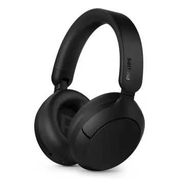 Philips TAH6000BK/00 Bezvadu On-Ear Austiņas ar Hibrīdo Aktīvo Trokšņu Slāpēšanu, Melnas