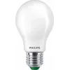 Philips Ultra Efficient LED E27 A60 7.3W = 100W 2700K Warm White Frosted 3-Pack