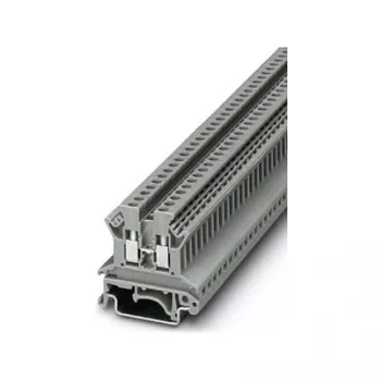 Phoenix 3003347 UK 2,5 N caurvadu spaiļu bloks, skrūvju savienojums, 2.5 mm², 800 V, 24 A, pelēks