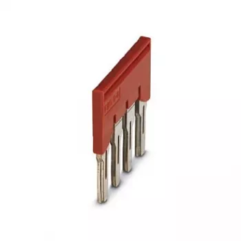 Phoenix 3030307 FBS 4-8 spraudņu tiltiņš, 4 pozīciju, 5,2 mm solis, sarkans