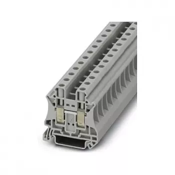 Phoenix 3044160 Caurlaides spaiļu bloks UT 10 - Skrūvju savienojums, 10 mm², pelēks