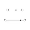 Phoenix 3210567 PTTB 2.5 Divlīmeņu spaiļu bloks, Push-in, 2.5 mm², 500 V, 22 A, pelēks