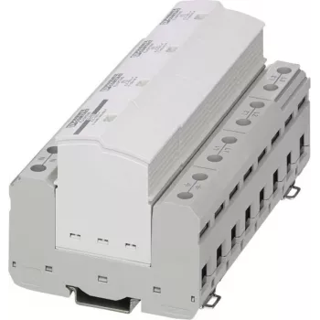 Phoenix Contact FLT-SEC-P-T1-3S-350/25-FM 1. tipa pārsprieguma aizsargs, 3 fāžu, 350 V AC, 25 kA, DIN sliedei 2905421