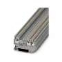Phoenix Contact PT 1,5/S-TWIN Push-in divlīmeņu spaile, pelēka, 1,5 mm², 500 V, 17,5 A, DIN sliedes montāža
