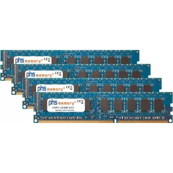 PHS-memory 32GB (4x8GB) komplekts RAM atmiņa Apple Mac Pro Eight Core 2.26GHz (Early 2009) DDR3 UDIMM ECC 1333MHz PC3-10600E SP463083