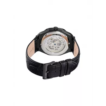 Pierre Cardin vīriešu pulkstenis CF.1002.LB.1 42mm melns ciparnīca ādas siksniņa