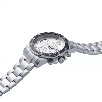Pierre Cardin vīriešu pulkstenis CNI.0012 40mm nerūsējošā tērauda korpuss, melna ādas siksniņa