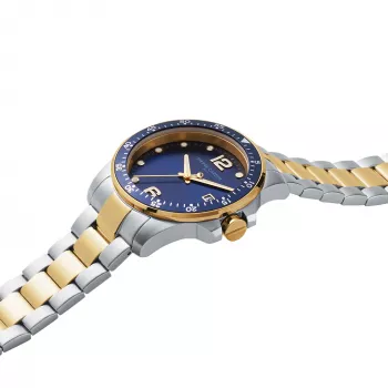 Pierre Cardin vīriešu kvarca pulkstenis CNI.0031 – 40mm nerūsējošā tērauda korpuss, melns ciparnīca, ādas siksniņa