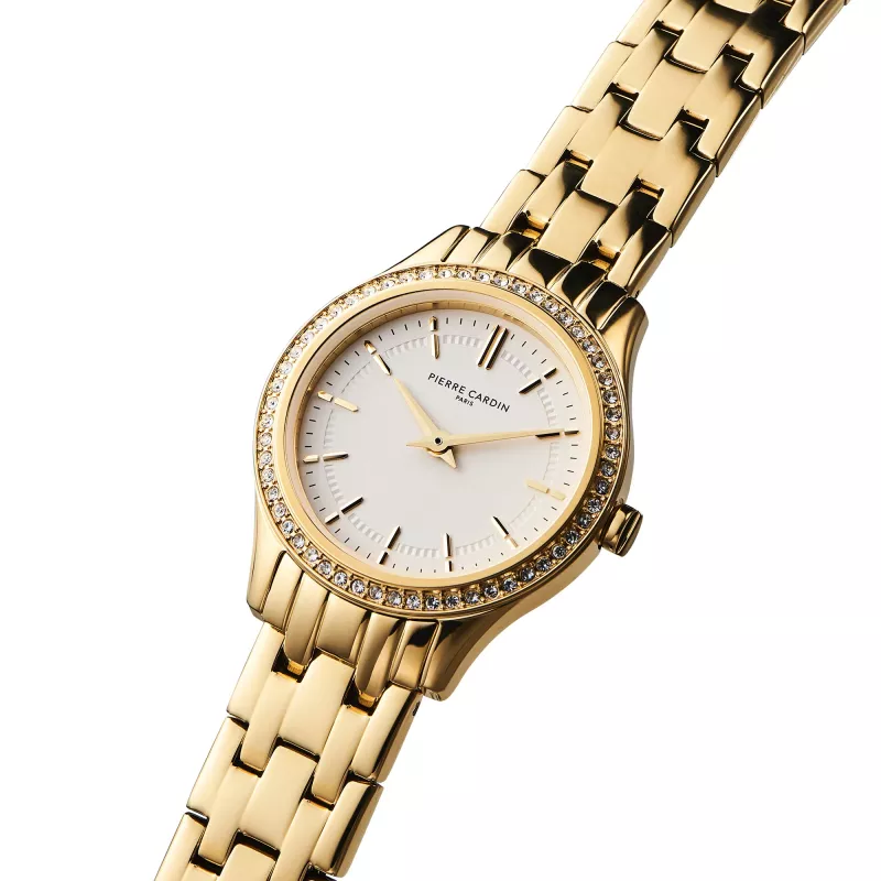 Pierre Cardin sieviešu analogs kvarca pulkstenis CF.0607.SE.G (30mm)