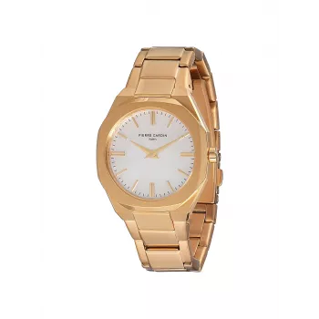 Pierre Cardin sieviešu CF.1008.MG.1 kvarca analogais pulkstenis 32mm sudraba nerūsējošā tērauda sieta aproce